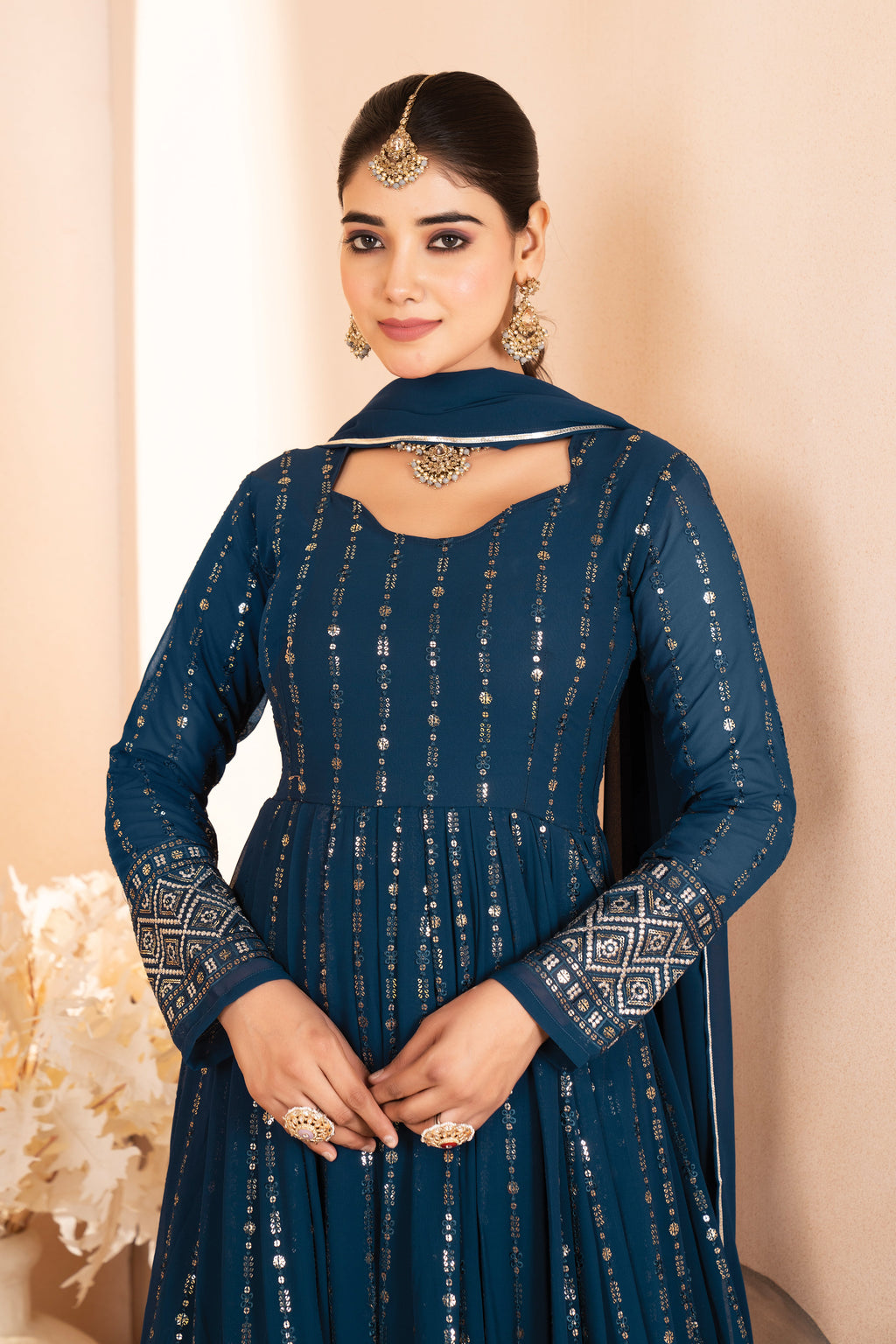 Eloriya Ashley's Anarkali Suit Set - 3XL [46] | Eloriya India