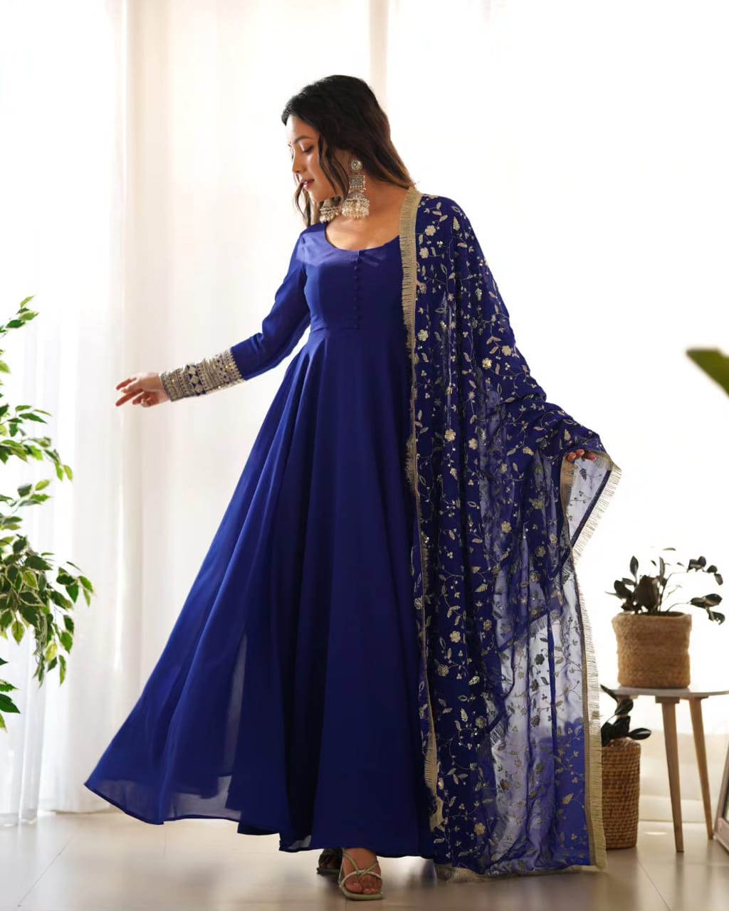Eloriya Anjali's Anarkali Ready To Wear Gown - XS(34) | Eloriya India