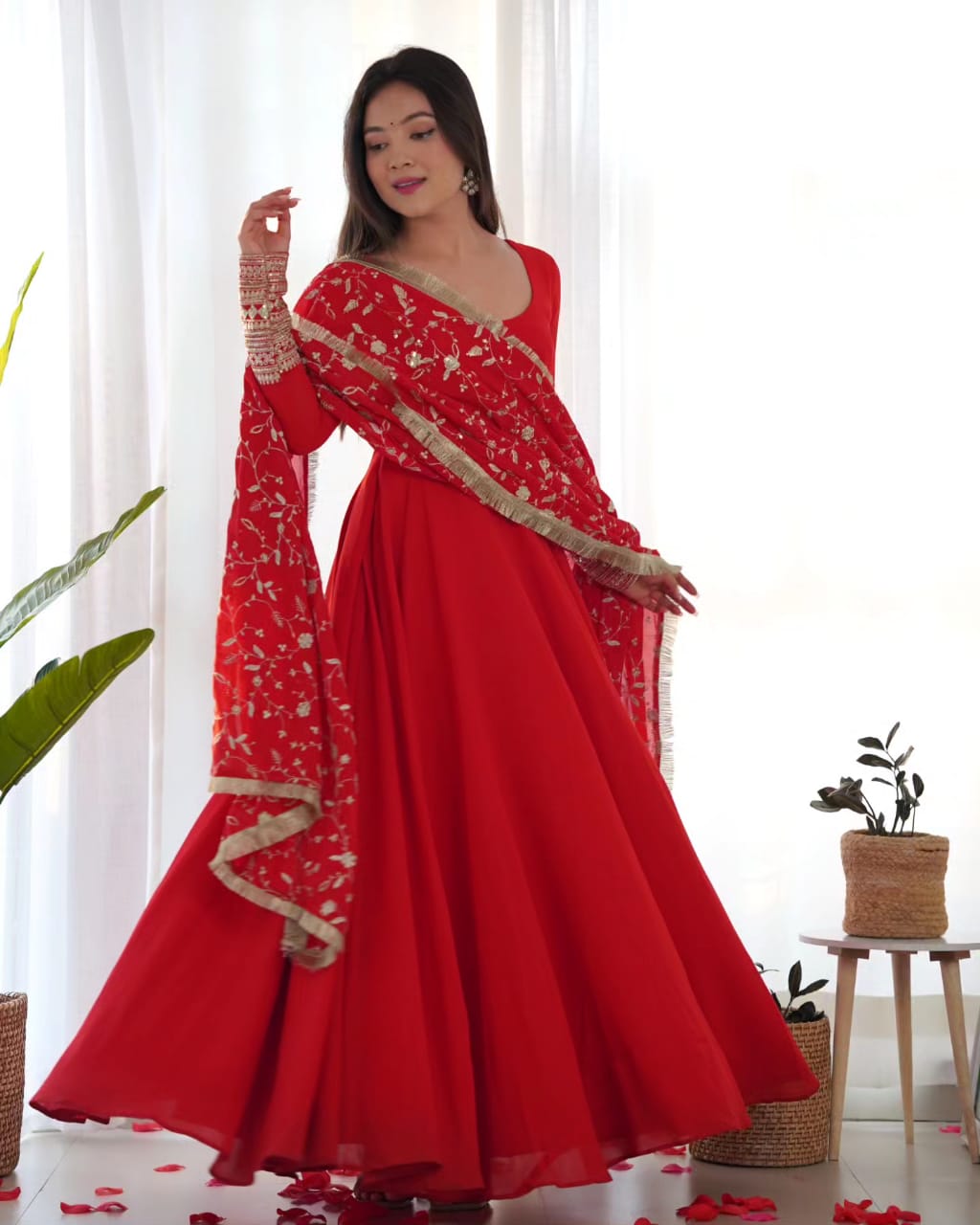Eloriya Anjali's Anarkali Ready To Wear Gown - XS(34) | Eloriya India