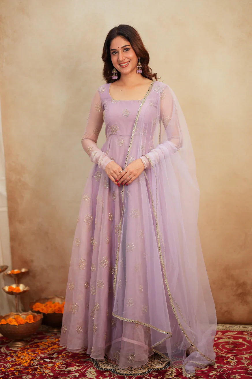 Eloriya Hardhya Premium Designer Anarkali - XS [34] | Eloriya India