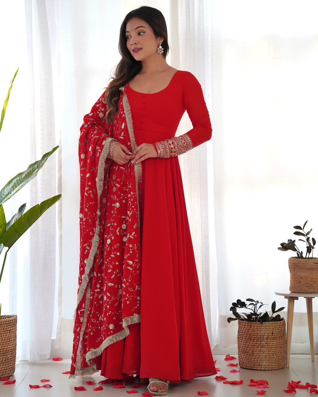 Eloriya Sharon Anarkali Dupatta Set | Eloriya India