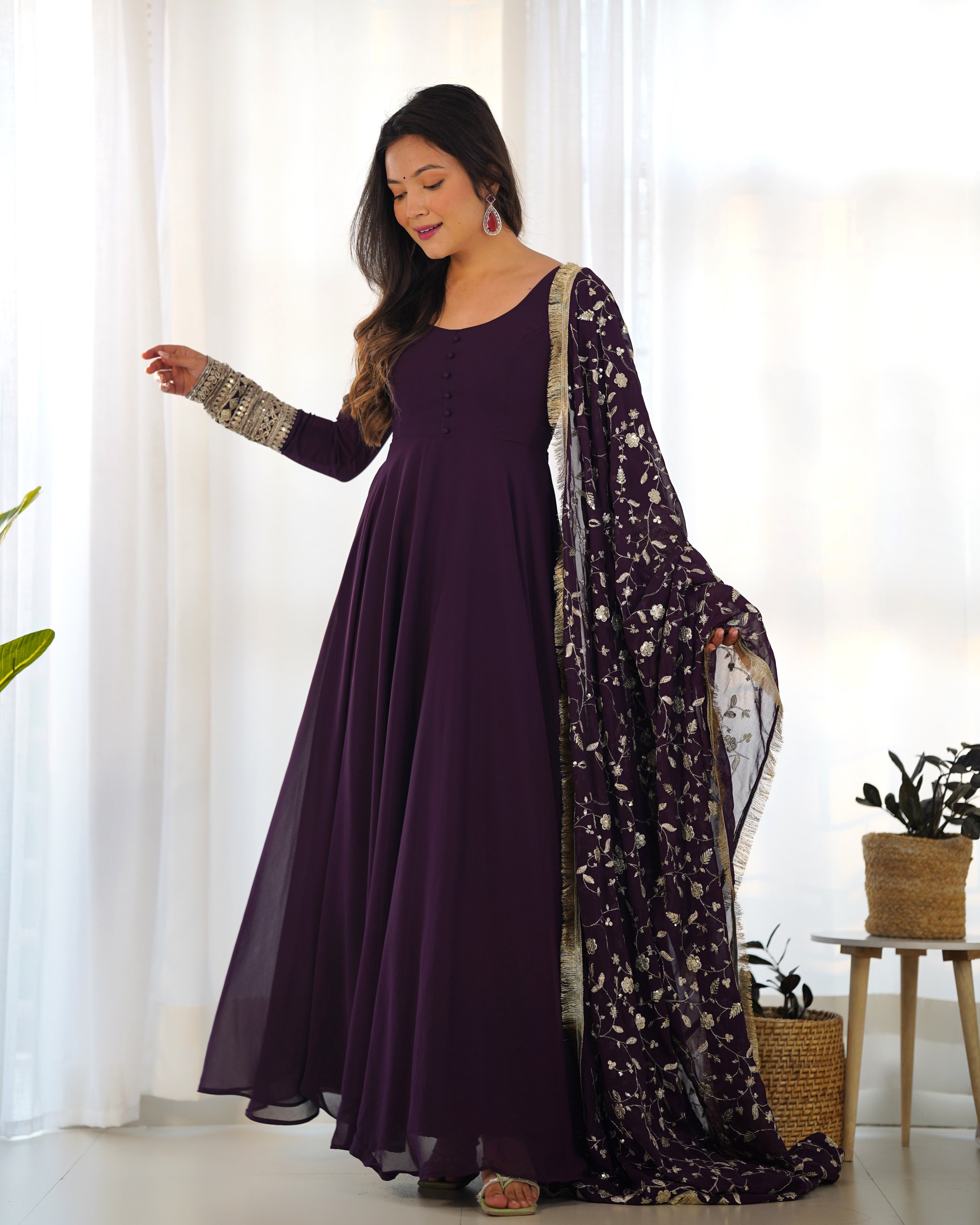 Eloriya Malini's Beutifull Fancy Anarkali Suit Set | Eloriya India