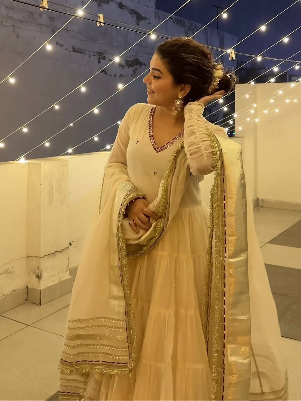 Eloriya Dastani Anarkali Anarkali Suit Set - XL [42] | Eloriya India