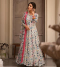 Eloriya Heena's Printed Desiner Suit Set - M [38] | Eloriya India