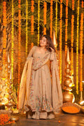 Eloriya Mastani Floral Anarkali Anarkali Suit Set - M [38] | Eloriya India