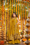 Eloriya Millow Floral Anarkali Anarkali Suit Set - L [40] | Eloriya India