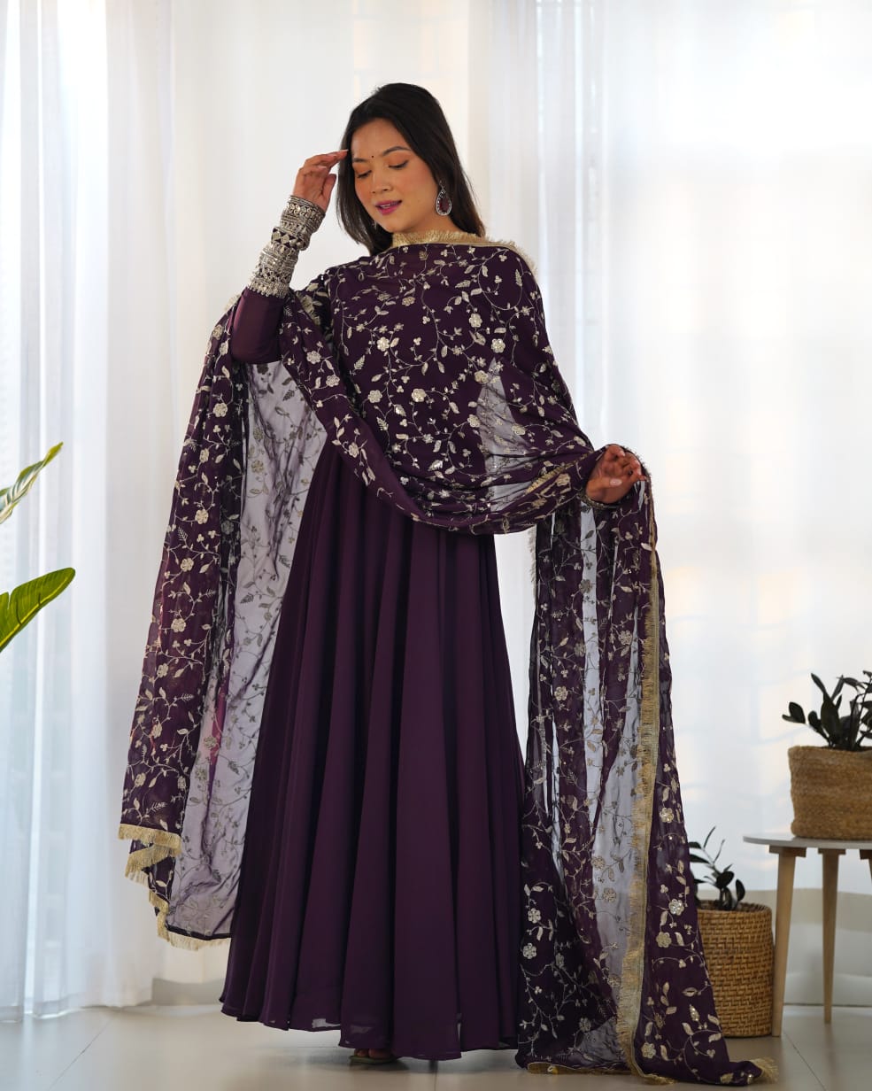 Eloriya Anjali's Anarkali Ready To Wear Gown - L(40) | Eloriya India