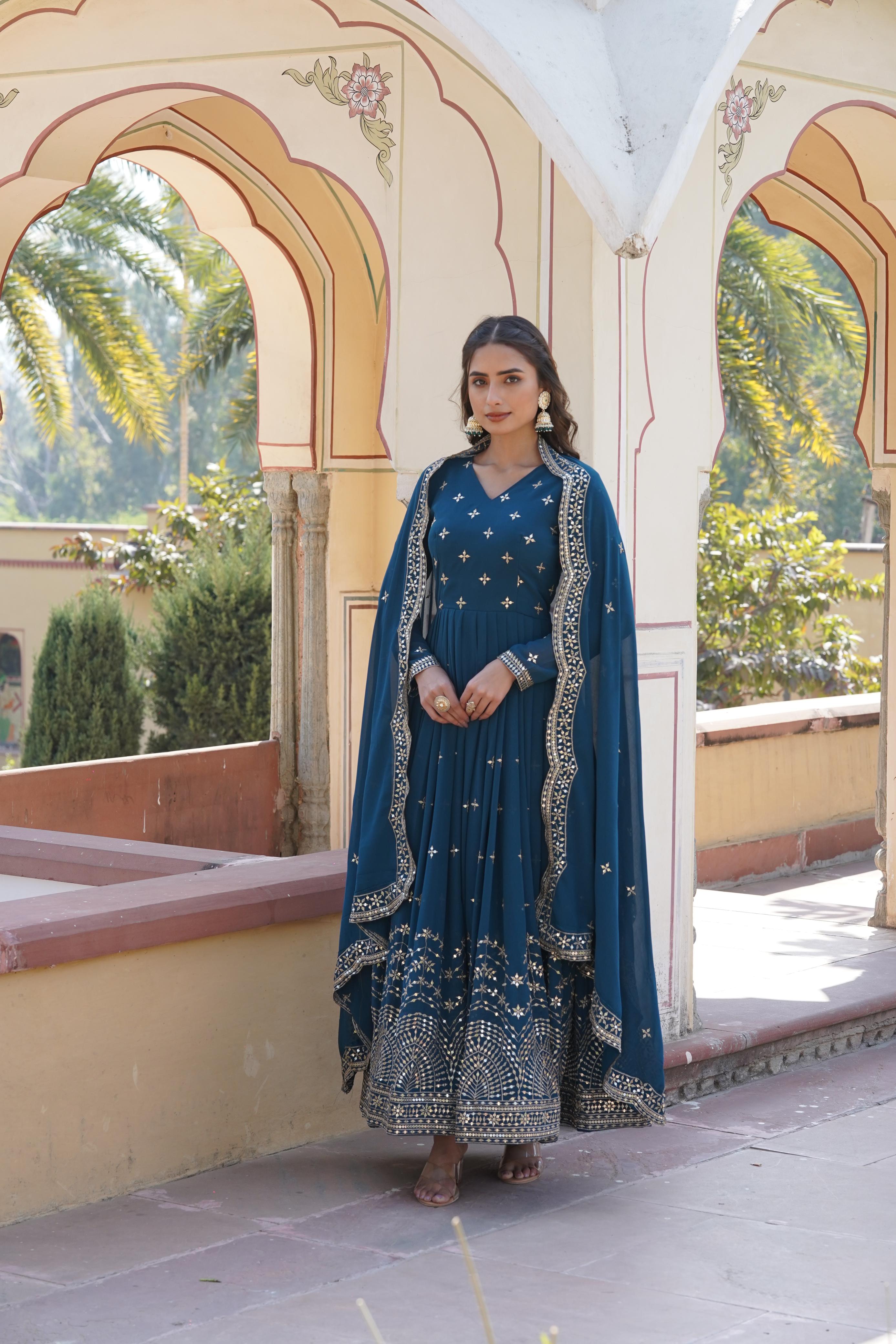 Eloriya Fenny's Premium Anarkali Suit Set | Eloriya India