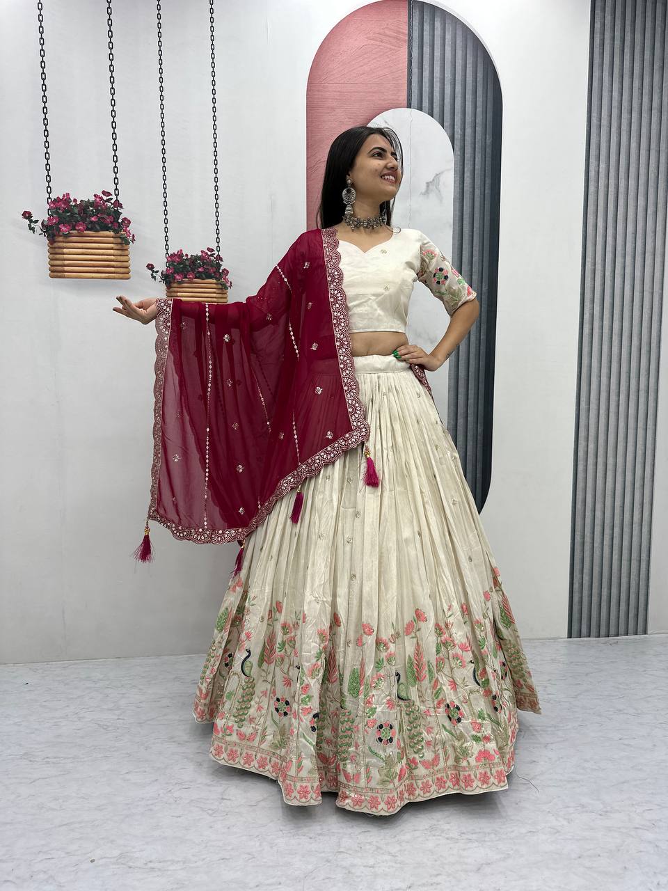 Eloriya Premium Quality Heavy Traditional Lehenga Choli | Eloriya India