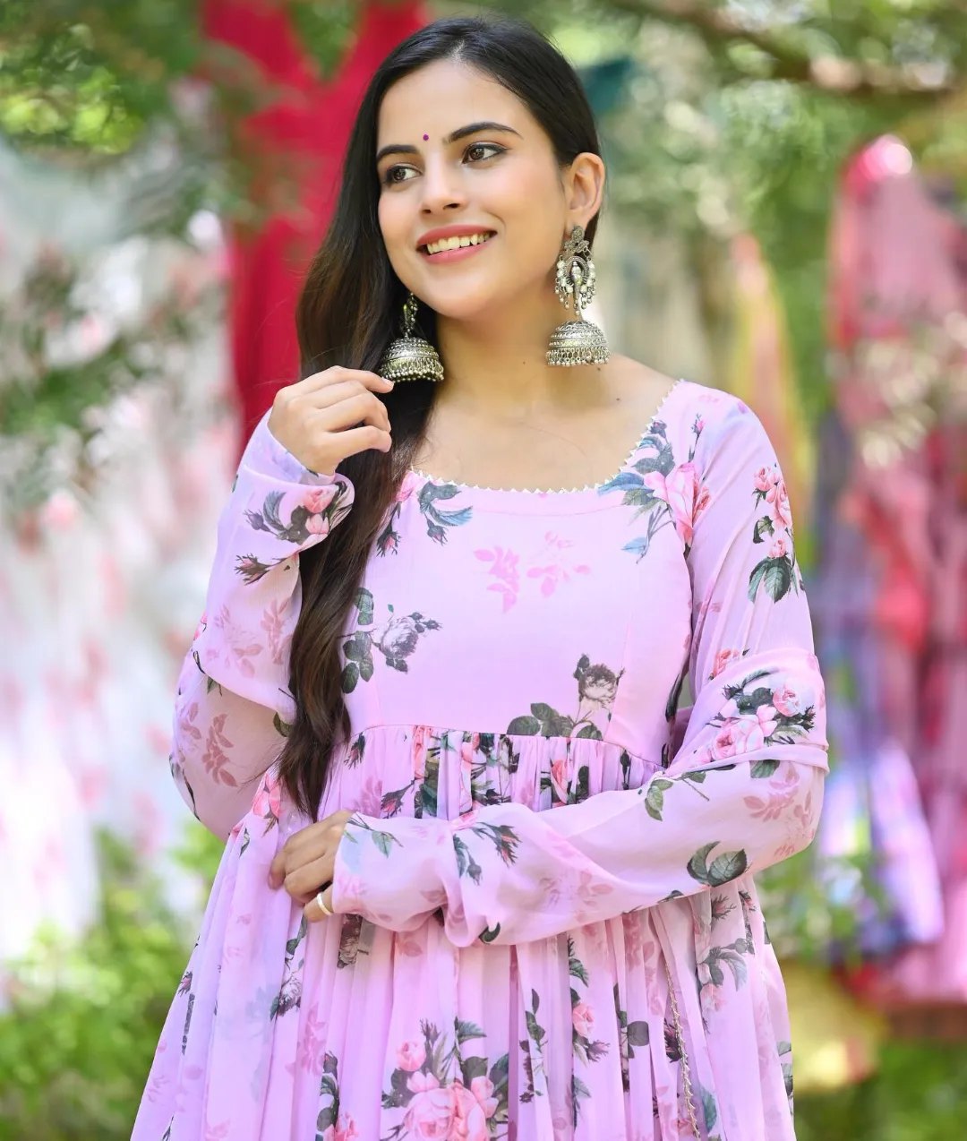 Eloriya Blooming Aliza Purple Suit - S | Eloriya India
