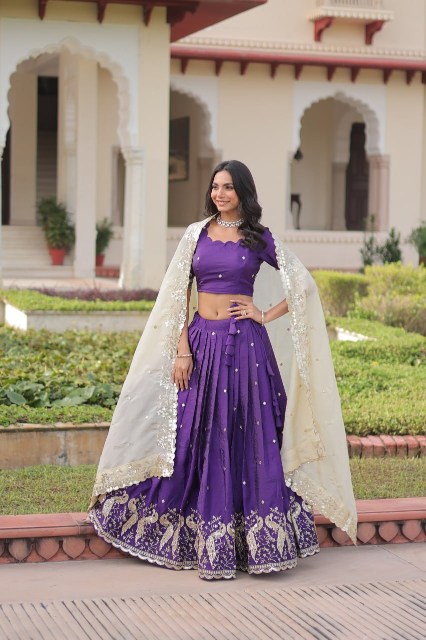 Eloriya Premium Quality Heavy Traditional Lehenga Choli | Eloriya India