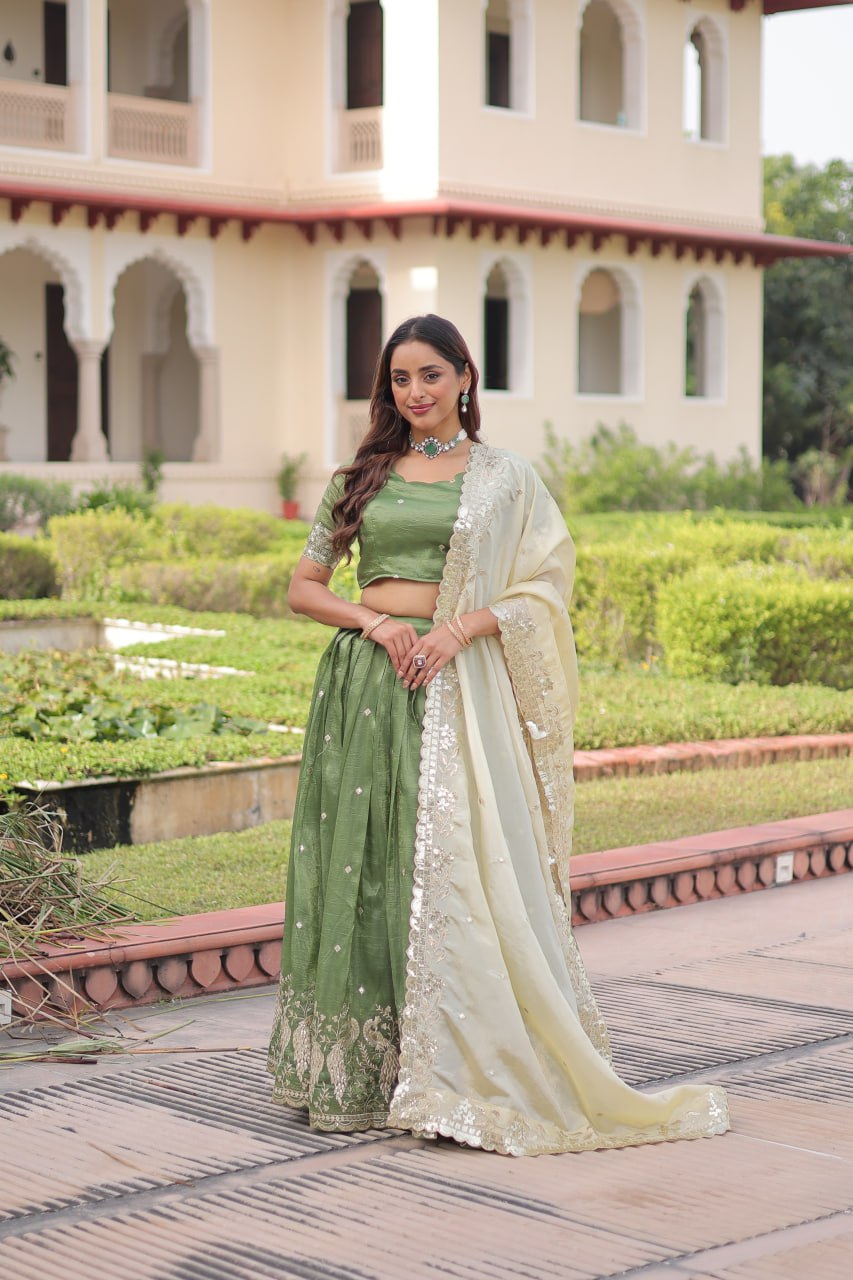 Eloriya Premium Quality Heavy Traditional Lehenga Choli | Eloriya India