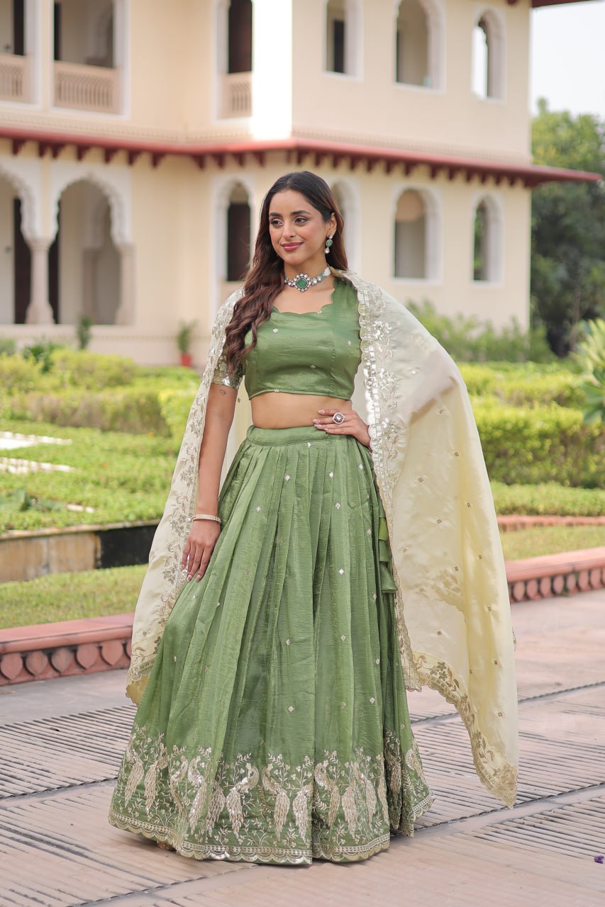 Eloriya Premium Quality Heavy Traditional Lehenga Choli | Eloriya India