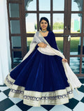 Eloriya Premium Velvet Anarkali Suit Set - S [36] | Eloriya India