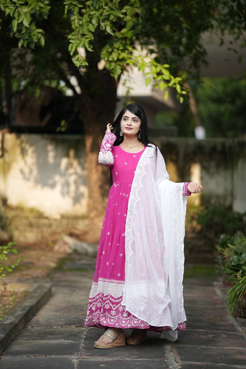 Eloriya Chandni's Latest Anarkali Suit Set - M [38] | Eloriya India