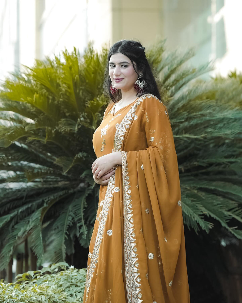 Eloriya Siya's Mustured Suit Set 146 - S [36] | Eloriya India